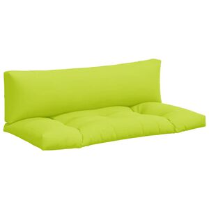 vidaXL Podložky na paletov&yacute; n&aacute;bytok 2 ks, jasnozelen&eacute;, l&aacute;tka
