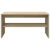 vidaXL TV skrinka farba dubu sonoma 80x40x40 cm drevotrieska