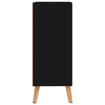 vidaXL Komoda, čierna 60x30x72 cm, kompozitné drevo