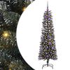 vidaXL Umel&yacute; vianočn&yacute; stromček Zelen&aacute; 150 cm PVC, plast a oceľ