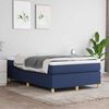vidaXL Boxspring posteľ s matracom modr&aacute; 120x190 cm l&aacute;tka