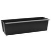 vidaXL Kvetinov&eacute; boxy pre euro palety 12 ks Čierna 36 x 13,5 x 9,5 cm