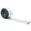 vidaxl Obrubn&iacute;k tr&aacute;vnika 5 m x 20 cm Pozinkovan&aacute; oceľ Strieborn&aacute;