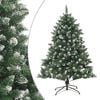 vidaXL Umel&yacute; vianočn&yacute; stromček s podstavcom 120 cm PVC