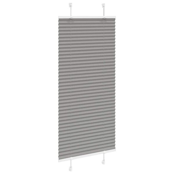vidaXL plisovan&aacute; roleta antracitov&aacute; 60x150 cm &Scaron;&iacute;rka l&aacute;tky 59,4 cm