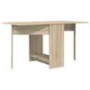 vidaXL Jed&aacute;lensk&yacute; st&ocirc;l 138 x 70 x 73,5 cm Kompozitn&eacute; drevo Dub sonoma