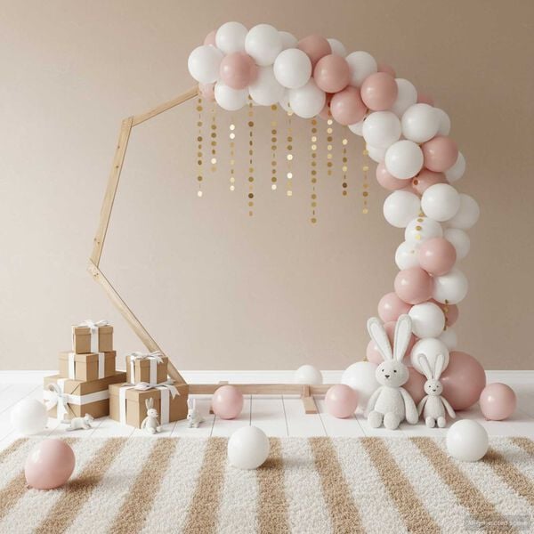 vidaXL Svadobn&yacute; obl&uacute;k Svetlohned&aacute; 221 x 92 x 216 cm