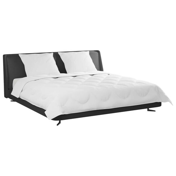 vidaXL Zima-leto perina s vank&uacute;&scaron;om 3 pcs Biela Mikrovl&aacute;kno