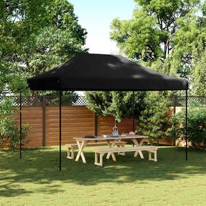 vidaXL Skladac&iacute; pop-up p&aacute;rty stan čierny 410x279x315 cm