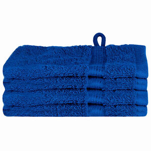 vidaXL Uter&aacute;k pre host&iacute; SOLUND 4 ks Modr&aacute; 15 x 21 cm 550 gsm