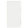 vidaXL Komoda so zásuvkou, biela 71x35x65 cm, kompozitné drevo