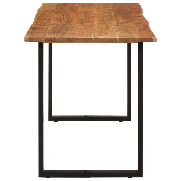 vidaXL Jedálenský stôl 140x70x76 masívne akáciové drevo