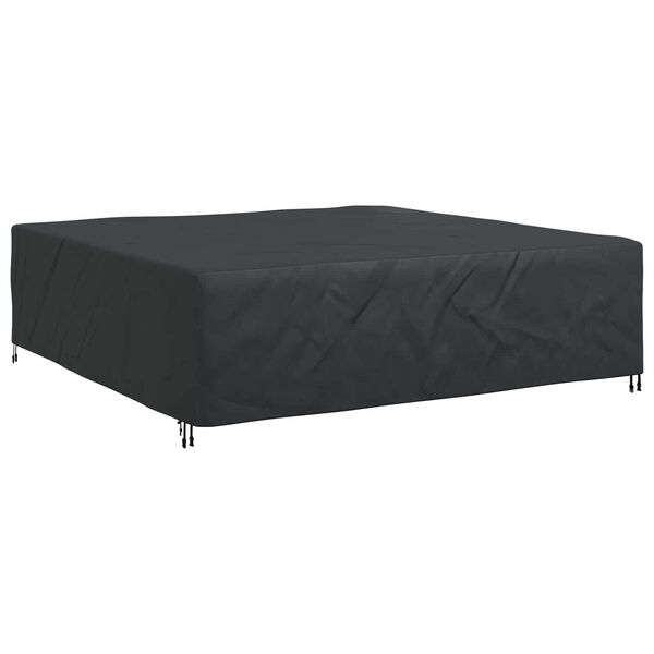 vidaXL Obal na n&aacute;bytok Jednofarebn&yacute; Čierna 260 x 260 x 90 cm 600D