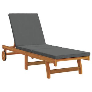 vidaXL Leh&aacute;tko Hned&aacute; 199 x 63 x 85 cm Pevn&eacute; ak&aacute;ciov&eacute; drevo