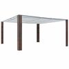 vidaXL Polyratanov&yacute; alt&aacute;nok so strechou 400x400x200 cm hnedo-kr&eacute;mov&yacute;