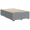 vidaXL Boxspring posteľ s matracom bledosiv&aacute; 120x200 cm l&aacute;tka