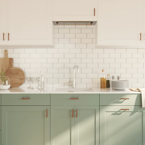 vidaXL Rukov&auml;te na skrinku 20 ks bronzov&eacute; 64 mm nehrdzavej&uacute;ca oceľ