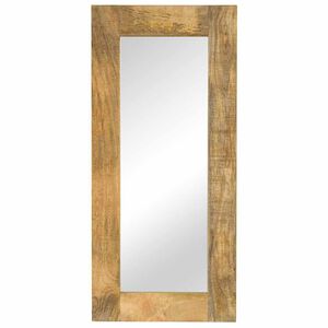vidaXL Zrkadlo mas&iacute;vne mangovn&iacute;kov&eacute; drevo 50x110 cm