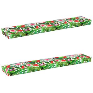 vidaXL Sada vank&uacute;&scaron;ov na palete 2 pcs Tropick&aacute; džungle 200 x 40 x 8 cm