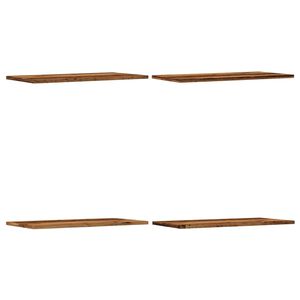 vidaXL N&aacute;stenn&eacute; police 4 ks star&eacute; drevo 60x30x1,5 cm, kompozitn&eacute; drevo