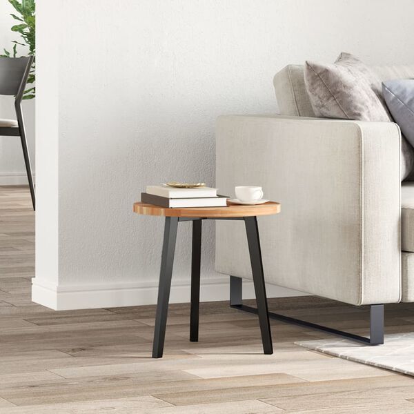 vidaXL Stolová doska okrúhla Ø40x2 cm masívne akáciové drevo