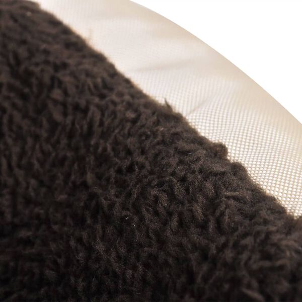 vidaXL Psí pelech, béžovo hnedý, veľkosť XXL