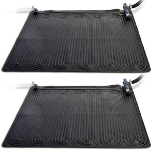 Intex Sol&aacute;rny kolektor do baz&eacute;na 2 ks, PVC, 1,2x1,2 m, čierny 28685
