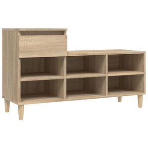 vidaXL Botn&iacute;k dub sonoma 102x36x60 cm spracovan&eacute; drevo