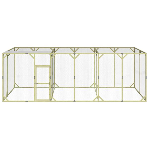 vidaXL Kurn&iacute;k 600x300x200 cm impregnovan&aacute; mas&iacute;vna borovica