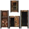 vidaXL Sada k&uacute;peľňov&eacute;ho n&aacute;bytku 4 pcs Mas&iacute;vne recyklovan&eacute; drevo