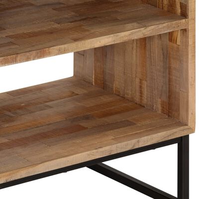 vidaXL TV stolík z recyklovaného teakového dreva 90x30x55 cm