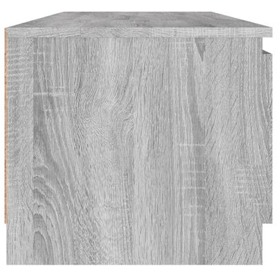 vidaXL TV skrinka sivý dub sonoma 140x40x35,5 cm spracované drevo