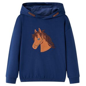 vidaXL Detsk&aacute; mikina s kapucňou n&aacute;morn&iacute;cka 92