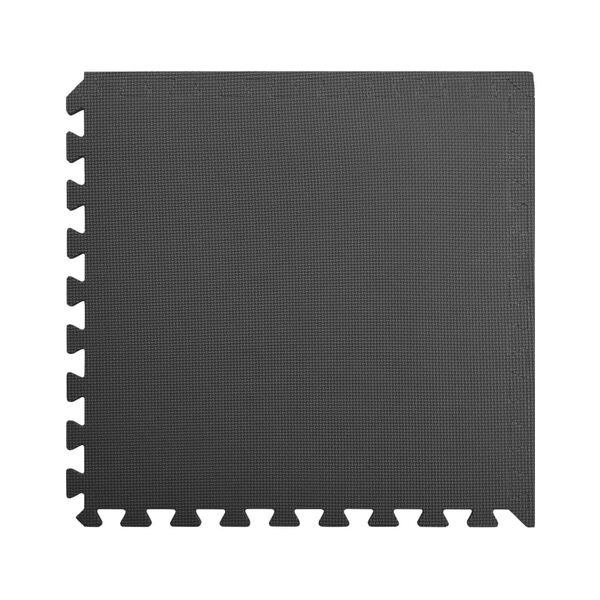vidaXL Podložky puzzle 12 ks 4,32㎡ EVA pena čierne