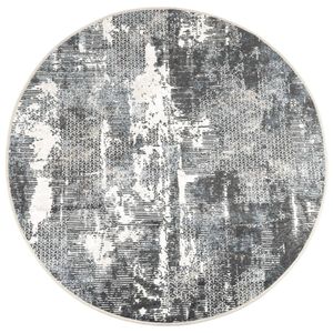 vidaXL Koberec prateľn&yacute; viacfarebn&yacute; &Oslash; 120 cm proti&scaron;mykov&yacute;