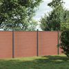 vidaXL Plotov&yacute; panel hned&yacute; 353x186 cm WPC