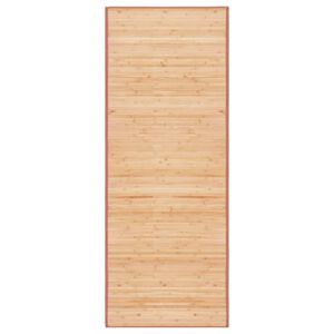 vidaXL Koberec bambusový 80x200 cm hnedý