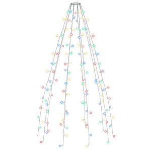 vidaXL Sveteln&aacute; sieť na vianočn&yacute; stromček 150 LED, farebn&aacute; 150 cm