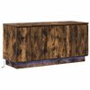 vidaXL TV skrinka 100 x 38 x 49 cm Dymov&aacute; dub Kompozitn&eacute; drevo