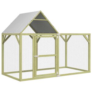 vidaXL Kurn&iacute;k 200x100x150 cm impregnovan&aacute; mas&iacute;vna borovica