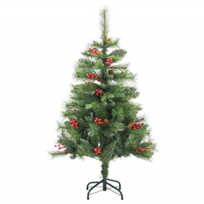 vidaXL Umelý výklopný vianočný stromček 150 LED 120 cm