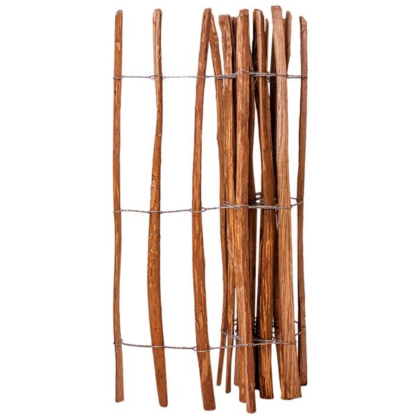 vidaXL Latkov&yacute; plot, lieskov&eacute; drevo 120x250 cm