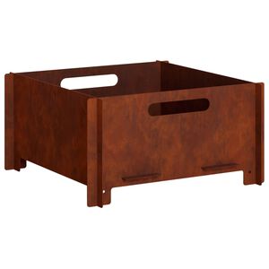 vidaXL Ohnisko Hrdzav&yacute; 40 x 40 x 20 cm Poveternostne odoln&aacute; oceľ