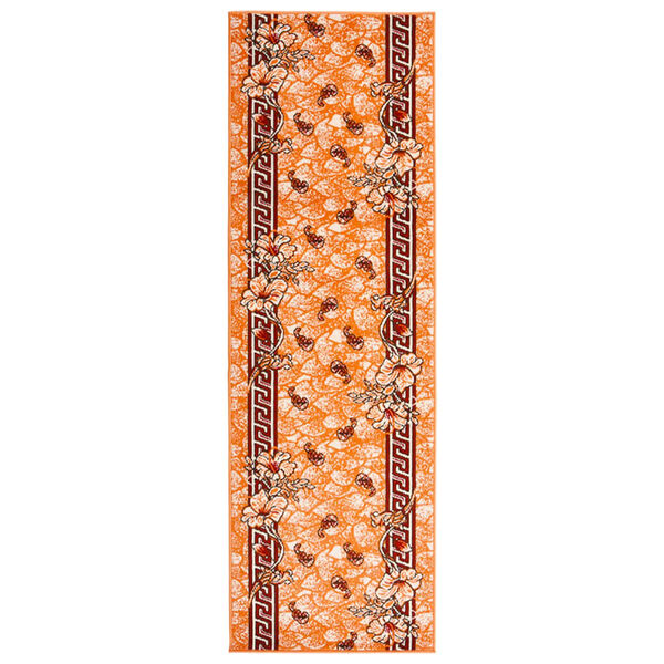 vidaXL Koberec beh&uacute;ň BCF terakotov&yacute; 60x150 cm