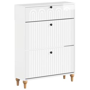 vidaXL Skriňa na top&aacute;nky ALKMAAR 78 x 24 x 103 cm Kompozitn&eacute; drevo