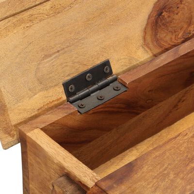 vidaXL Písací stôl 118x50x76 cm masívne sheeshamové drevo