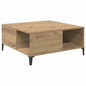 vidaXL Konferenčn&yacute; stol&iacute;k Remeseln&yacute; dub 80 x 80 x 36,5 cm