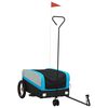 vidaXL Voz&iacute;k za bicykel, čierno modr&yacute; 30 kg, železo