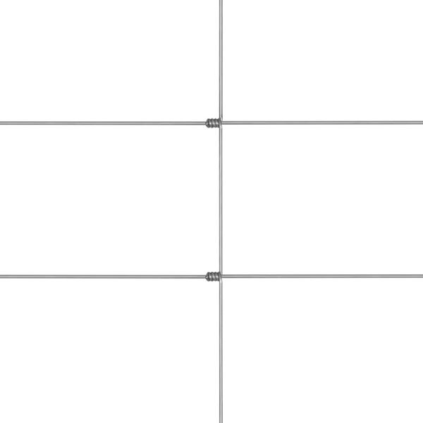 vidaXL Z&aacute;hradn&yacute; plot pozinkovan&aacute; oceľ 50x1,25 m strieborn&yacute;