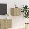 vidaXL N&aacute;stenn&aacute; TV skrinka dub sonoma 40x34,5x40 cm